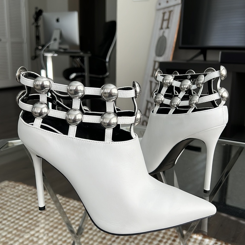 Alexander Wang Tina Calf White